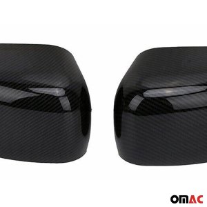 Jeep Renegade Mirror Cover - Omac - Carbon Fiber - Gloss Black - 2015-2024 Jeep Renegade Mirror Cover - Omac - Carbon Fiber - Gloss Black - 2015-2024